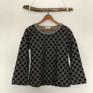 Madewell | Black Polka Dot Pullover